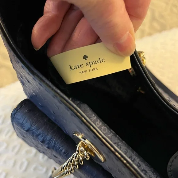 KATE SPADE❗️. Navy blue tote - Picture 4 of 7